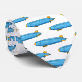 Cravate Illustration de dessin sur les navires (Roulé)