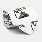 Cravate Illustration de dessin téléphonique (Roulé)