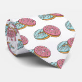 Cravate Illustration de Donut (Roulé)