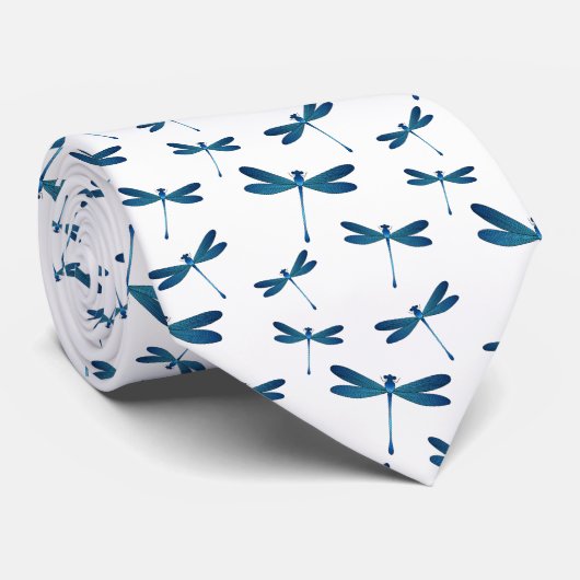 Cravate Illustration de dragonfly (Roulé)