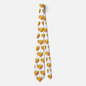 Cravate Illustration de fromage (Devant)