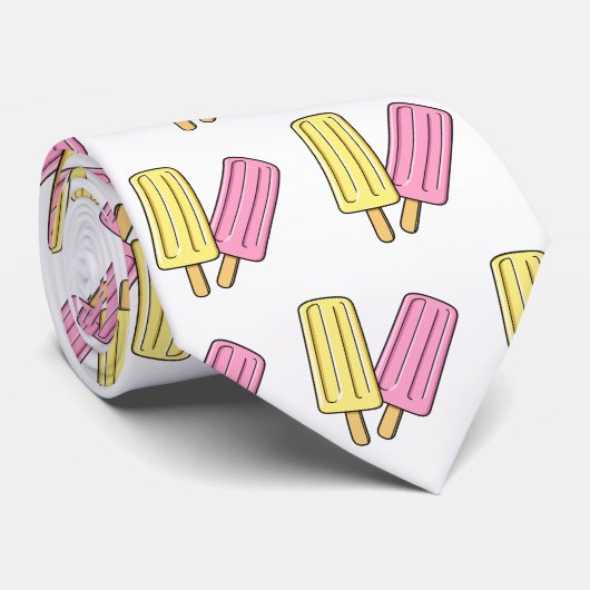 Cravate Illustration de Ice pop (Roulé)