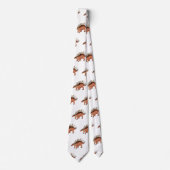 Cravate Illustration de Kentrosaurus (Devant)