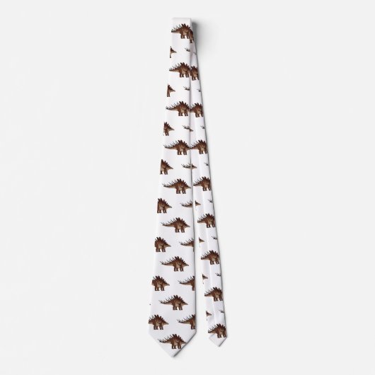 Cravate Illustration de Kentrosaurus (Devant)