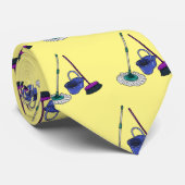 Cravate Illustration de la bande dessinée Broom & mop (Roulé)