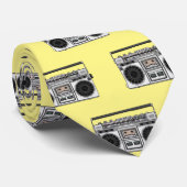 Cravate Illustration de la bande dessinée radio (Roulé)