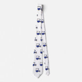 Cravate Illustration de la charrette alimentaire (Devant)