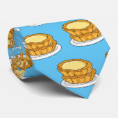 Cravate Illustration de la tarte à l'oeuf (Roulé)