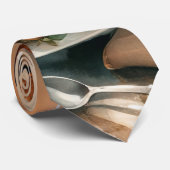 Cravate Illustration de l'action de grâce aquarelle (Roulé)