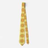 Cravate Illustration de l'art face soleil Thunder_Cove (Devant)