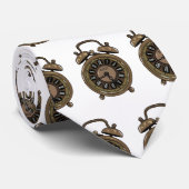 Cravate Illustration de l'horloge d'alarme (Roulé)