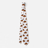 Cravate Illustration de micro-voiture (Dos)