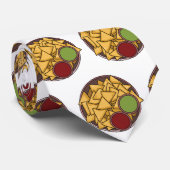 Cravate Illustration de Nachos (Roulé)