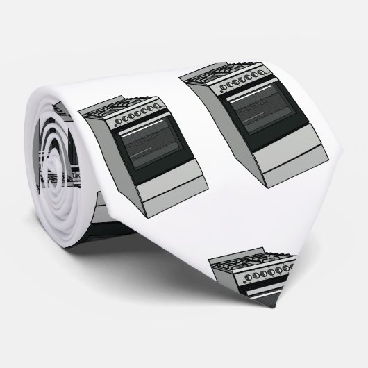 Cravate Illustration de poêle électrique (Roulé)