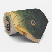 Cravate Illustration de poissons de Mahi-Mahi (Roulé)