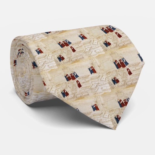 Cravate Illustration de Sandro Botticelli- pour deviner la (Roulé)