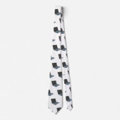 Cravate Illustration de style dessin animé d'ordinateur po (Devant)