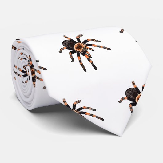 Cravate Illustration de Tarantula (Roulé)