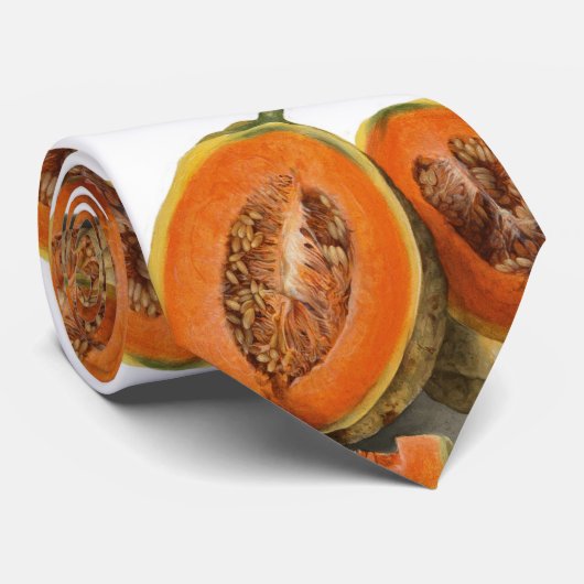 Cravate Illustration découpée en tranches de melon de (Roulé)