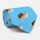Cravate Illustration d'escargot (Roulé)
