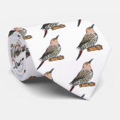 Cravate Illustration d'oiseau de scintillement du Nord (Roulé)