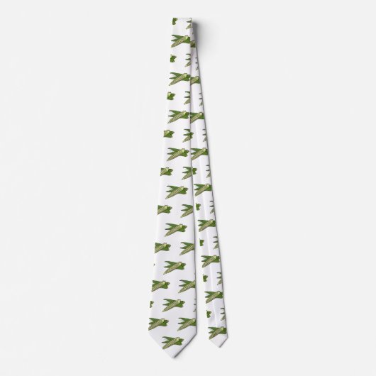 Cravate Illustration d'Okra (Devant)