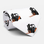 Cravate Illustration du chariot élévateur (Roulé)