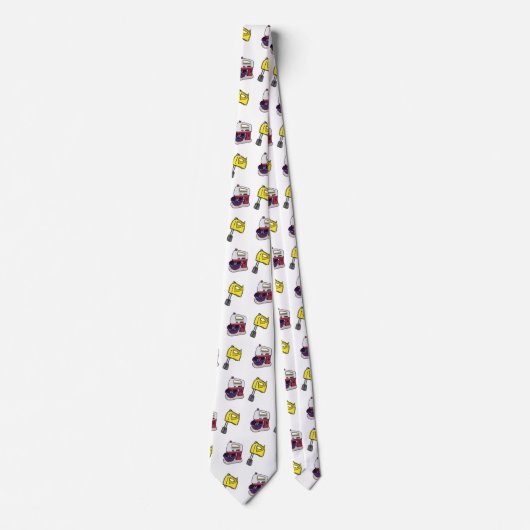 Cravate Illustration du mixer (Devant)