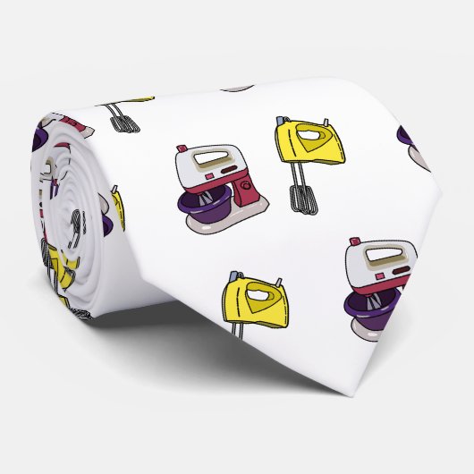 Cravate Illustration du mixer (Roulé)