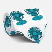 Cravate Illustration du ventilateur (Roulé)