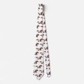 Cravate Illustration d'un poney de Shetland mignon (Devant)