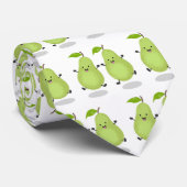 Cravate Illustration d'une paire de poires mignonne (Roulé)