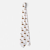 Cravate Illustration en mandoline (Devant)