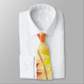 Cravate Illustration florale moderne (Attaché)