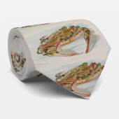 Cravate Illustration vintage d'un crabe (1889) (Roulé)