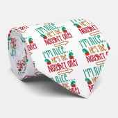 Cravate Im Nice Hes Naughty Elf Casquette (Roulé)