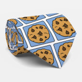 Cravate Image de dessin animé de biscuit au chocolat pour  (Roulé)