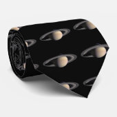 Cravate Image merveilleuse de Saturn de la NASA (Roulé)