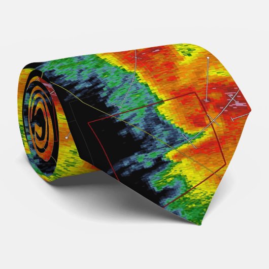 Cravate Image radar Chaser Storm (Roulé)