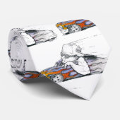 Cravate Image w/Flames de voiture de Rod de rue + (Roulé)