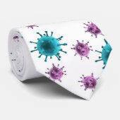 Cravate - images de virus de grippe (Roulé)