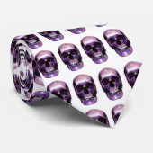 Cravate Imaginaire crâne Art Cou porter (Roulé)