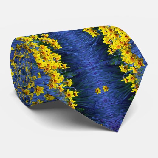Cravate Imaginaire Daffodil Spring (Roulé)