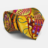 CRAVATE IMAGINAIRE DE PAON (Roulé)