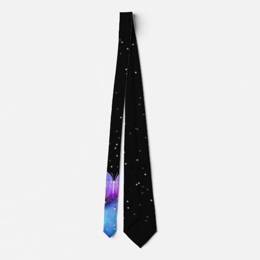 Cravate Imaginaire spatial Papillon cosmique (Dos)