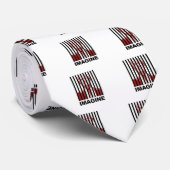 Cravate Imaginez Trump derrière les barreaux (Roulé)