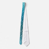 Cravate Impression Aqua Ombre Zebra (Dos)