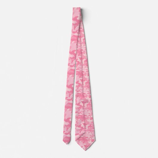 Cravate Impression Camo rose fille mignonne (Dos)