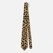 Cravate Impression Cheetah (Devant)