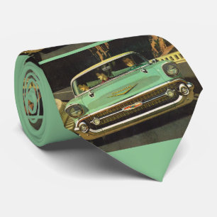 Cravate Impression Chevy Bel Air 1957